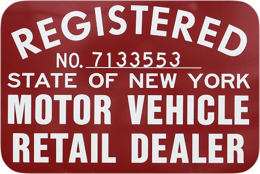 MOTOR VEHICLE RETAIL DEALER